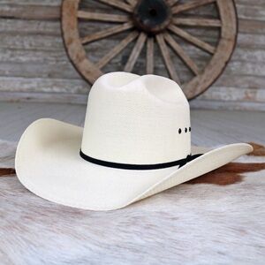 Resistol Denison 7 1/2 Straw Cowboy Hat